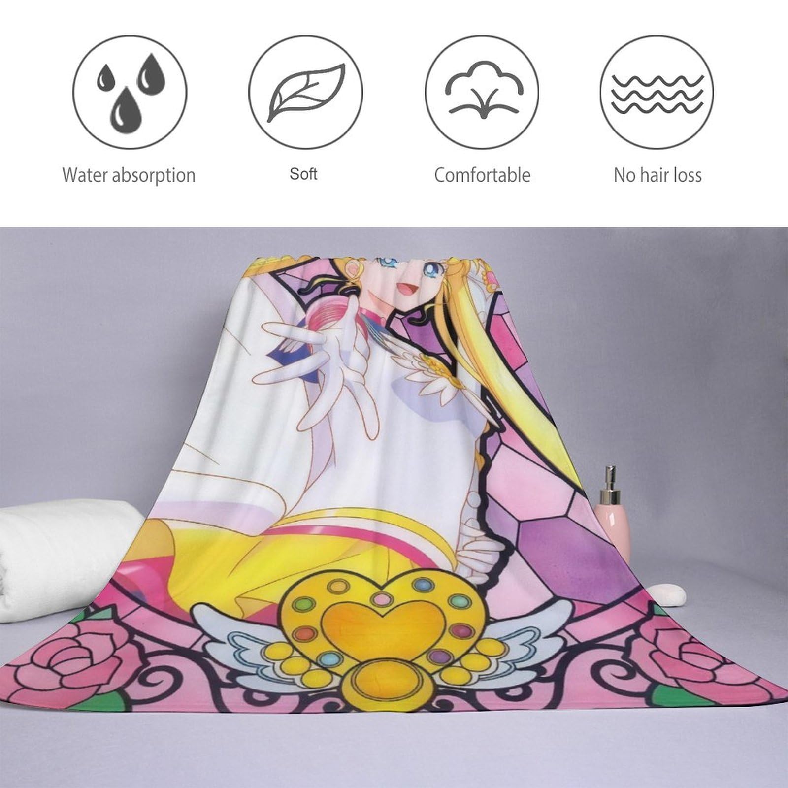 Amazon｜(あいのにじょ)バスタオル美少女戦士セーラームーン (34